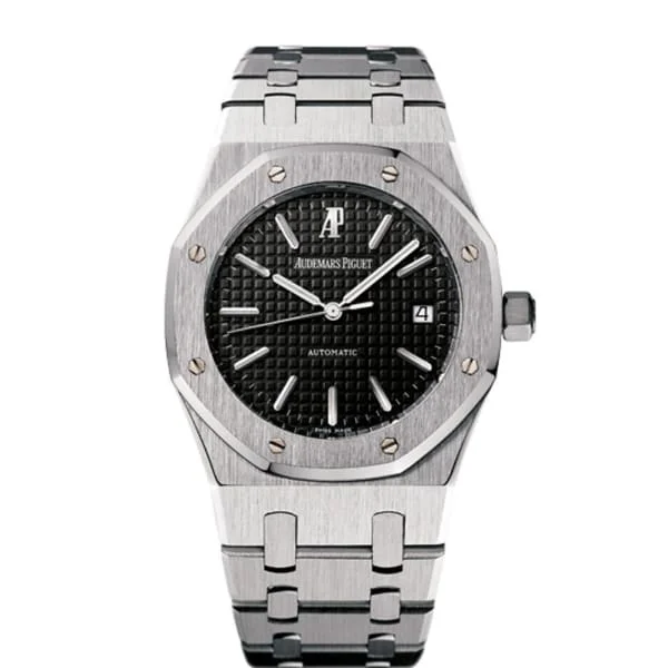 Audemars Piguet Royal Oak Selfwinding 39mm Watch - Ref: 15300ST.OO.1220ST.03 - Black Dial, Stainless Steel Bracelet