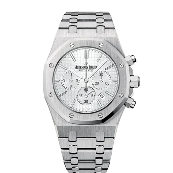 Audemars Piguet Royal Oak Self-winding Chronograph 39mm Watch - Ref: 26300ST.OO.1110ST.05 - Silver Dial, Stainless Steel Bracelet