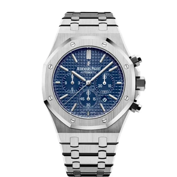 Audemars Piguet Royal Oak Selfwinding Chronograph 41mm Men's Watch - Ref: 26320ST.OO.1220ST.03 - Blue Dial, Stainless Steel Bracelet