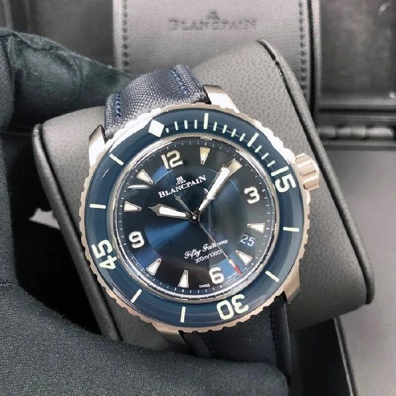 Blancpain Fifty Fathoms 45mm Titanium 5015-12B40-O52