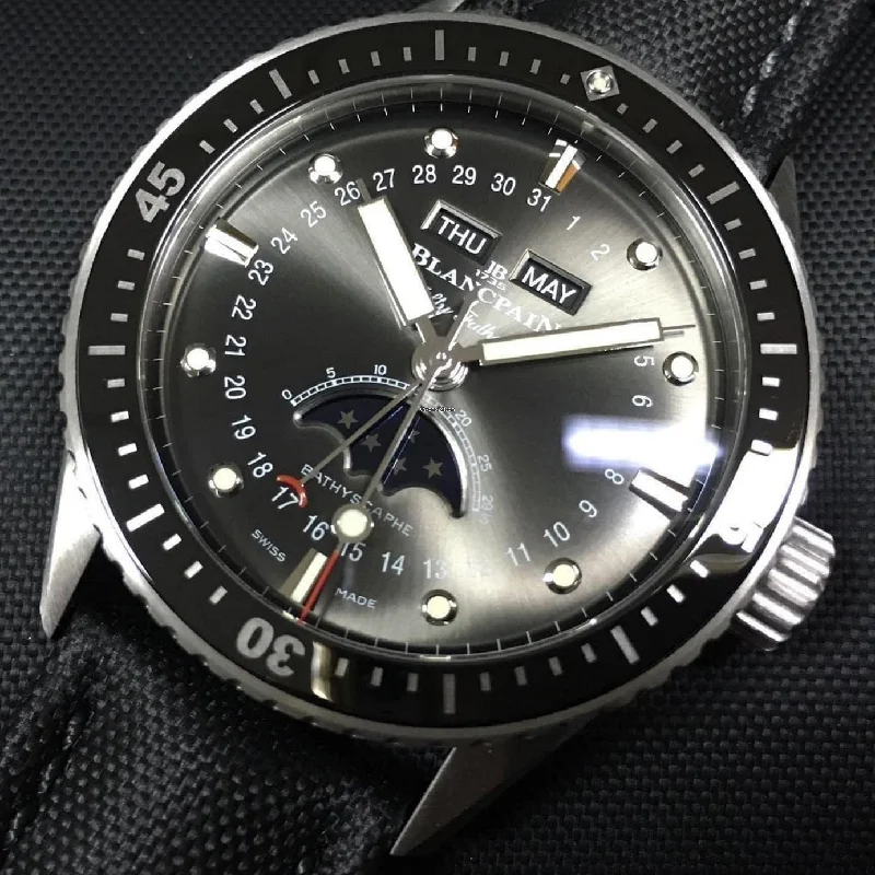 Blancpain Fifty Fathoms Bathyscaphe NEW 2023 Fifty Fathoms Bathyscaphe 5054-1110-B52A