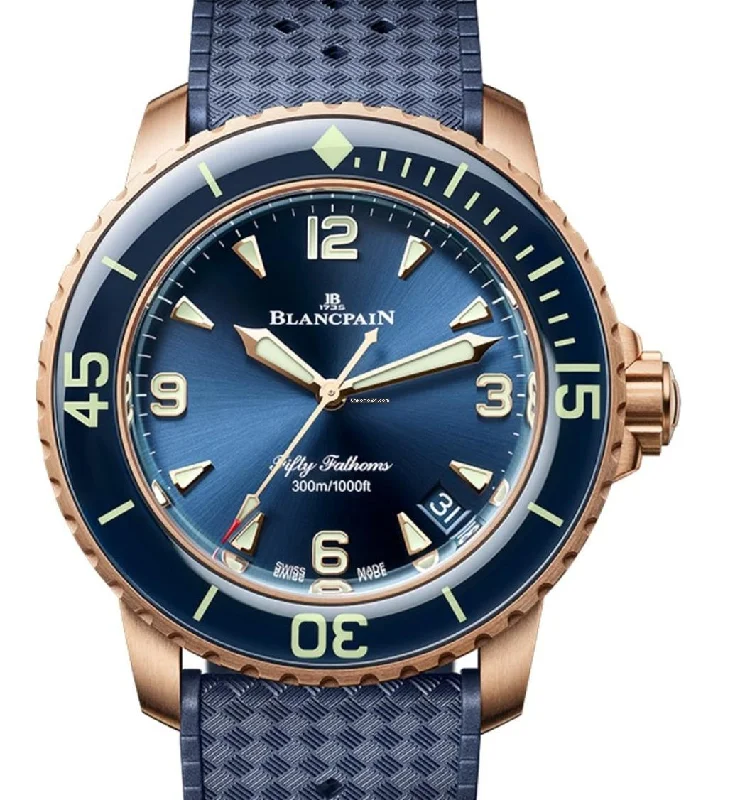 Blancpain Fifty Fathoms NEW 2024 Blancpain Fifty Fathoms Automatique 42mm 5010-36B40-64A