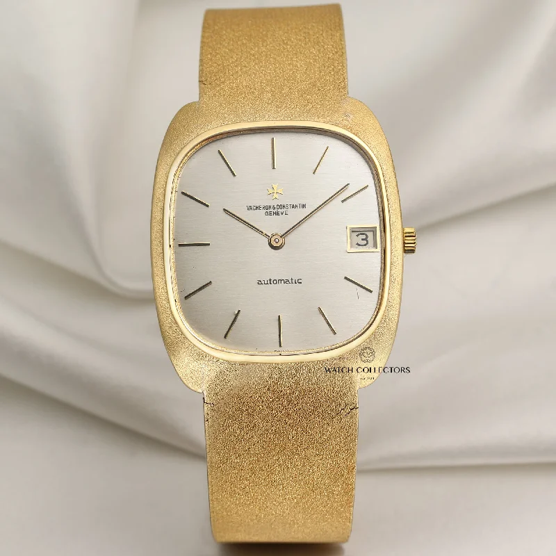 Vacheron Constantin Gents Wristwatch 18k Yellow Gold